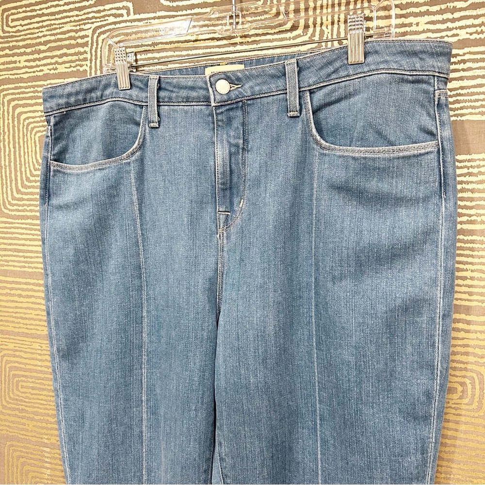 L’AGENCE Rue High Rise Cropped Split Hem Jeans - Picture 3 of 8